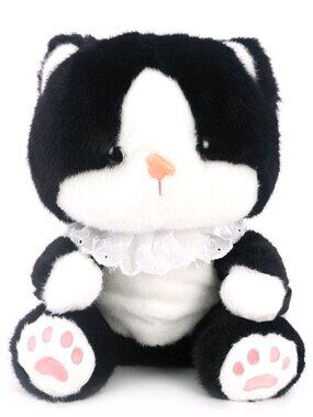 NEW SPOOKYVILLE CRITTERS Cute Tuxedo Cat Plush Backpack